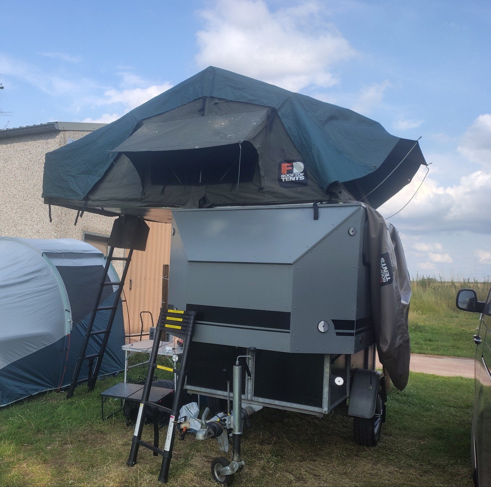 FD Daktent 160x240, Ophalen, Zo goed als nieuw, Tot en met 2