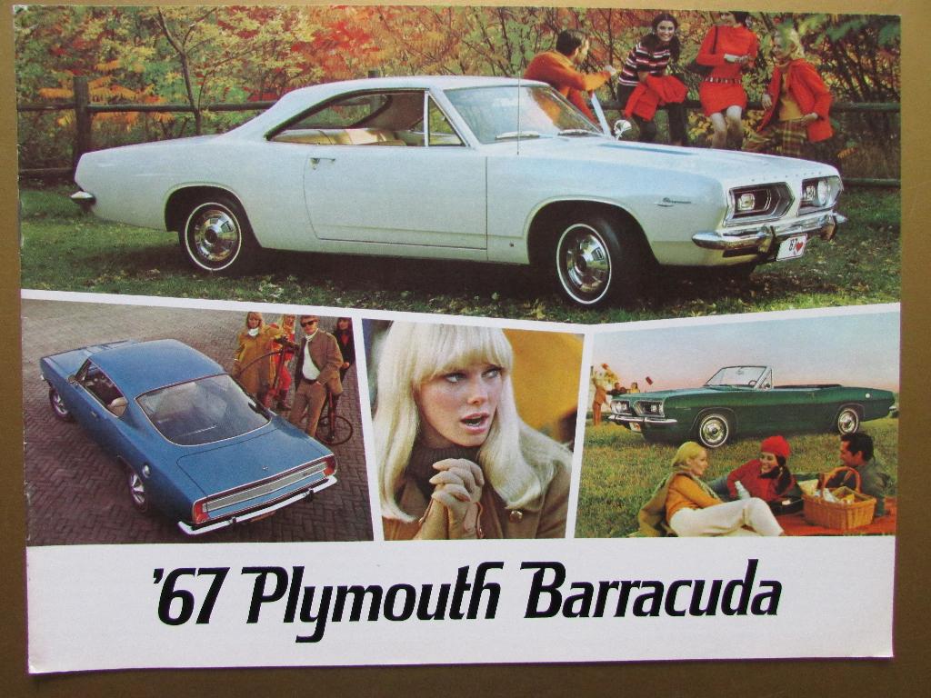 1967 Plymouth Barracuda prestige brochure, Nederlands, Ophalen of Verzenden, Zo goed als nieuw, Overige merken