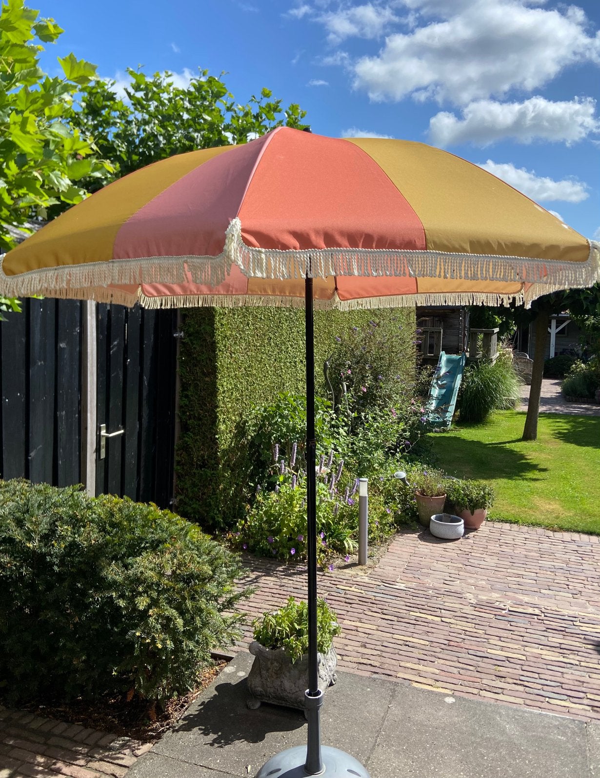 Parasol 190 cm, Ophalen, Gebruikt, 1 tot 2 meter, Verstelbaar