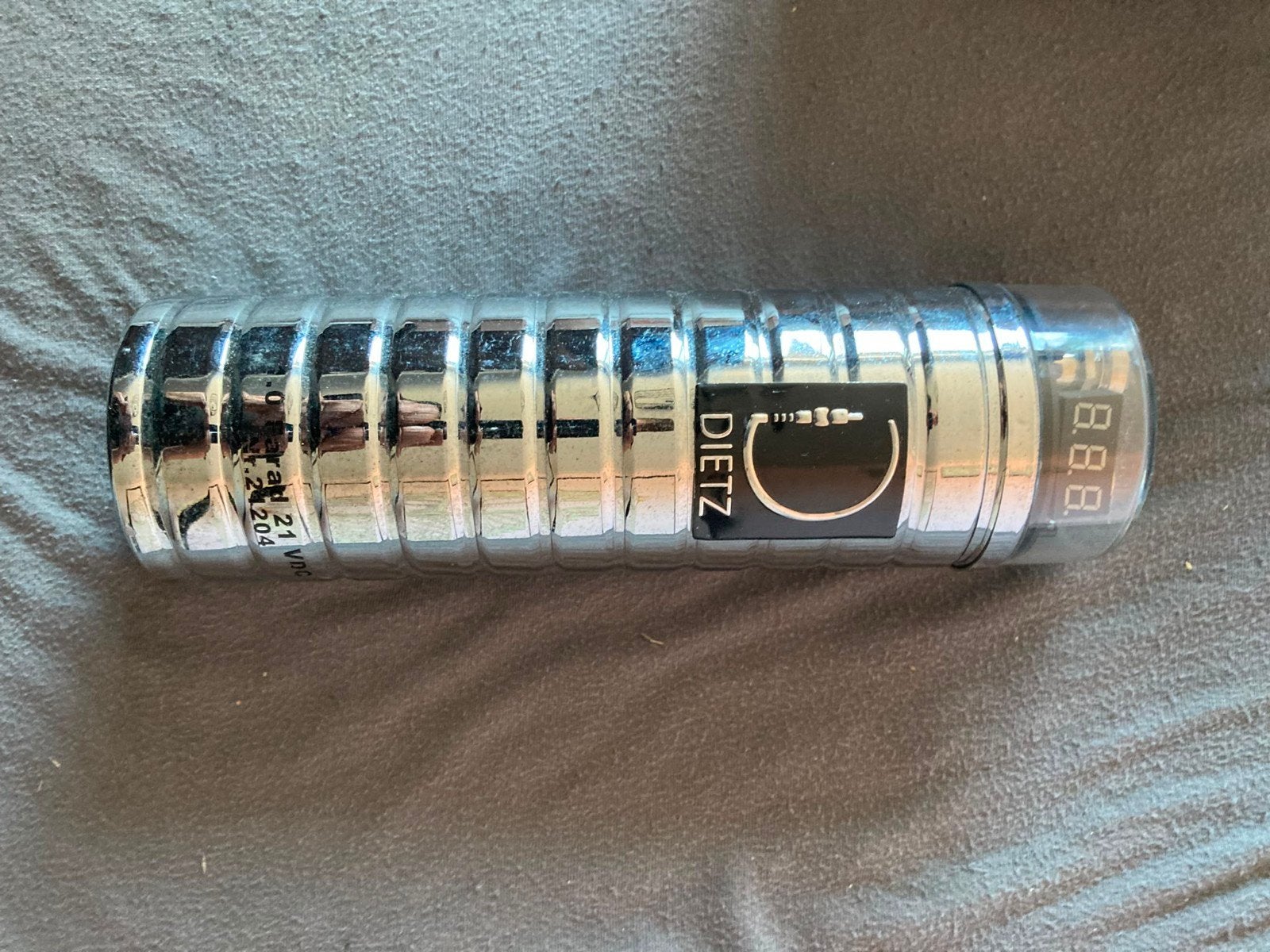 Dietz Condensator 1 Farad 21 VDC voor Car Audio, Ophalen of Verzenden, Gebruikt, Universele onderdelen