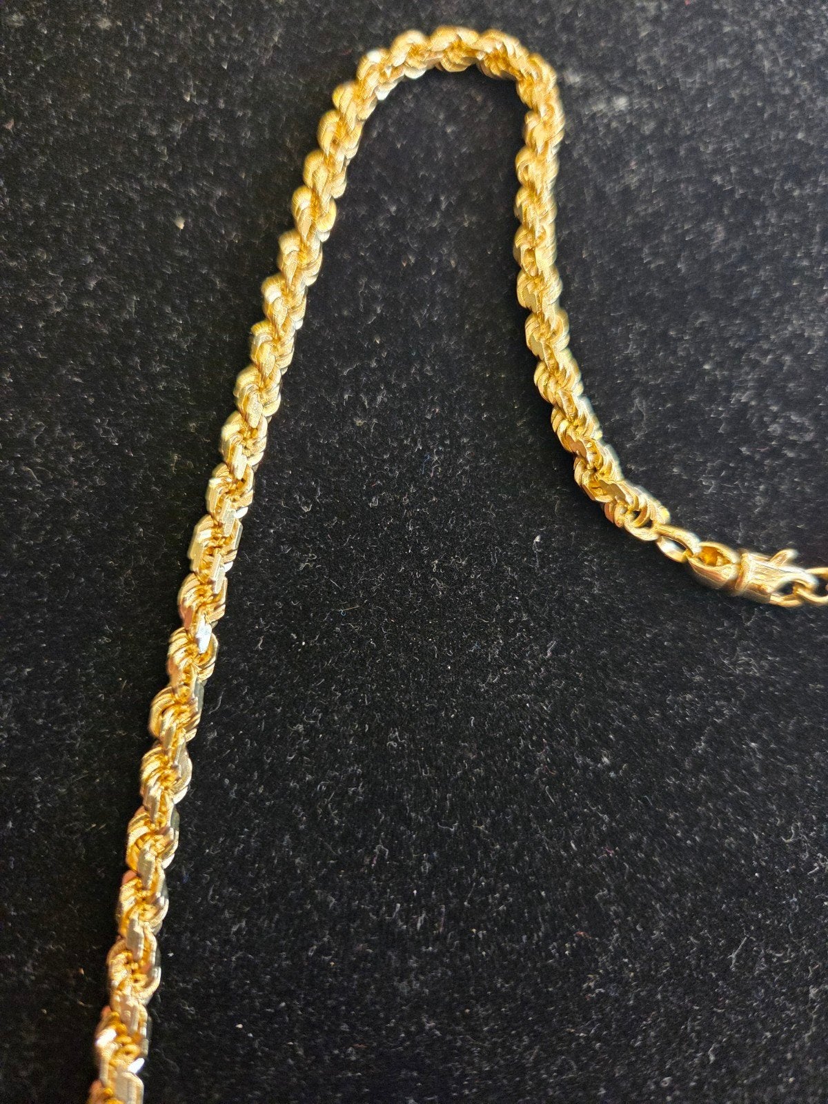 14 k gouden massieve rope ketting 56,2 gram 65 cm, Sieraden, Tassen en Uiterlijk, Kettingen, Ophalen of Verzenden, Nieuw, Goud