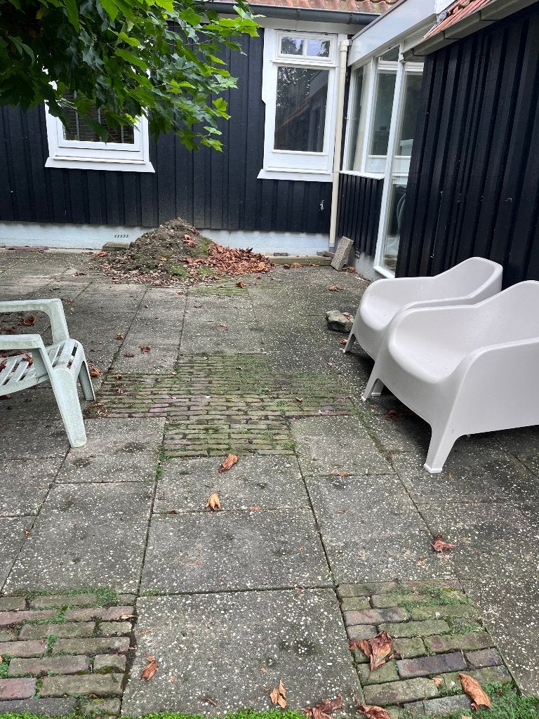 Grindtegels gratis, Ophalen, Gebruikt