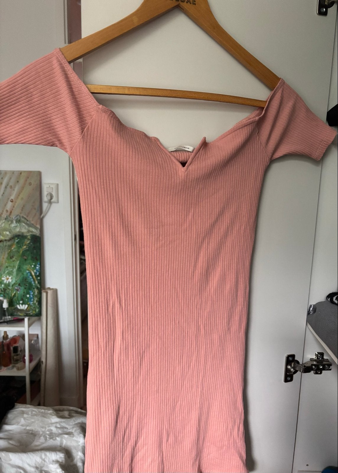 Roze jurkje van Pull & Bear, maat M, Zo goed als nieuw, Roze, Boven de knie, Ophalen
