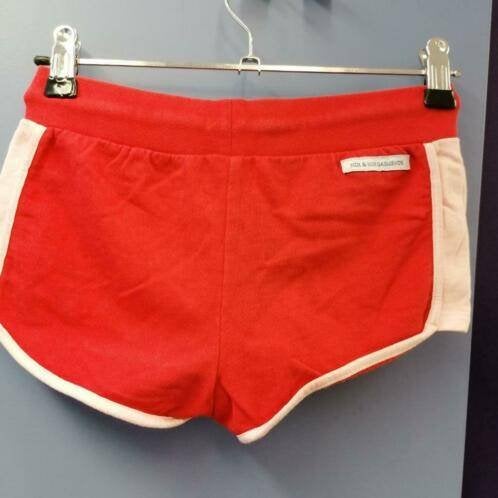 Nik & Nik (nikkie plessen) rode shorts broek mt 128 nr 34892, ., Nik&Nik, Zo goed als nieuw, .