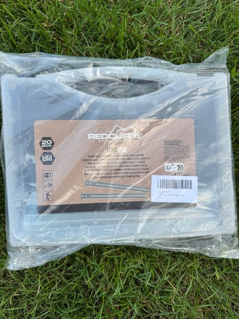 Redcliffs Tentharingen - 20 stuks, 23 cm, Caravans en Kamperen, Ophalen of Verzenden, Nieuw