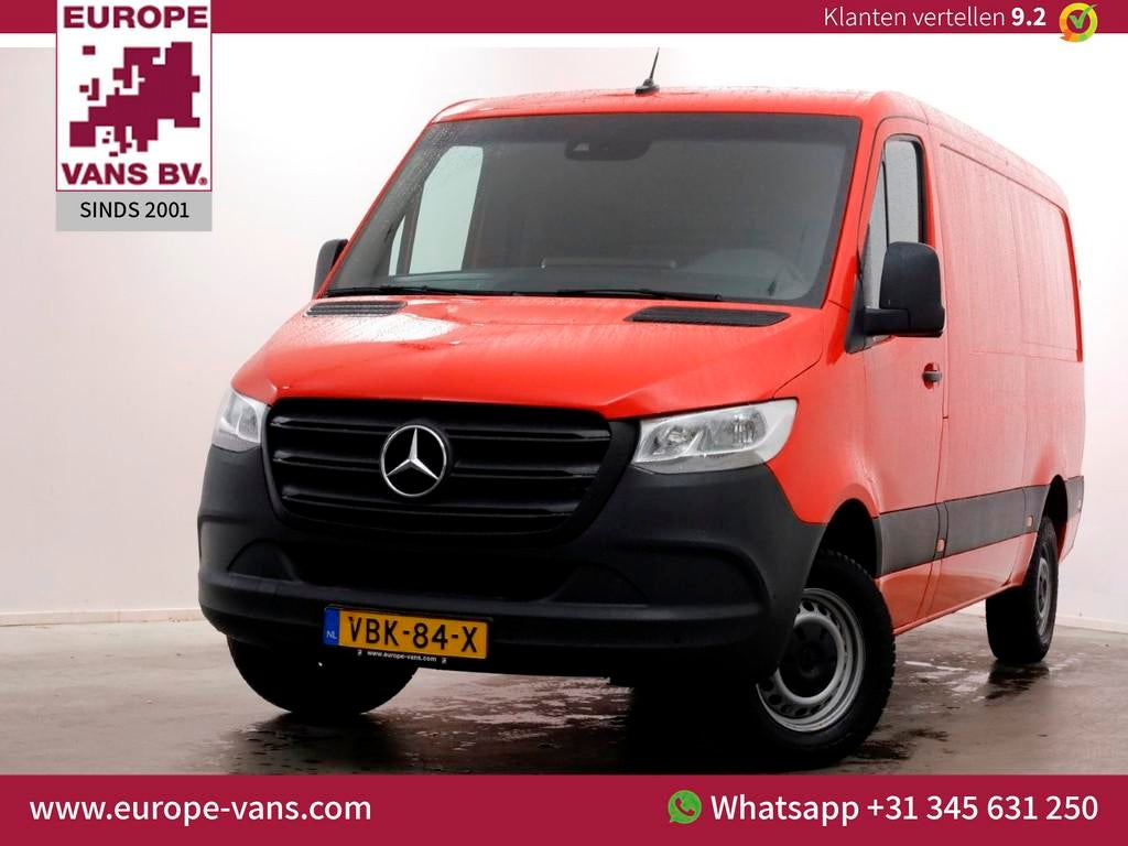Mercedes-Benz Sprinter 314 CDI 143pk E6 RWD L2H1 Navi/Camera, Auto's, Achterwielaandrijving, Euro 6, Bedrijf, 2 stoelen