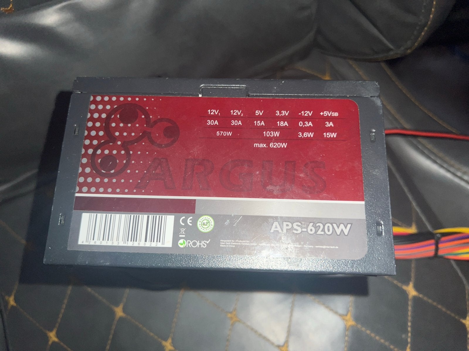 Argus APS-620W Voeding voor PC, Ophalen, Gebruikt