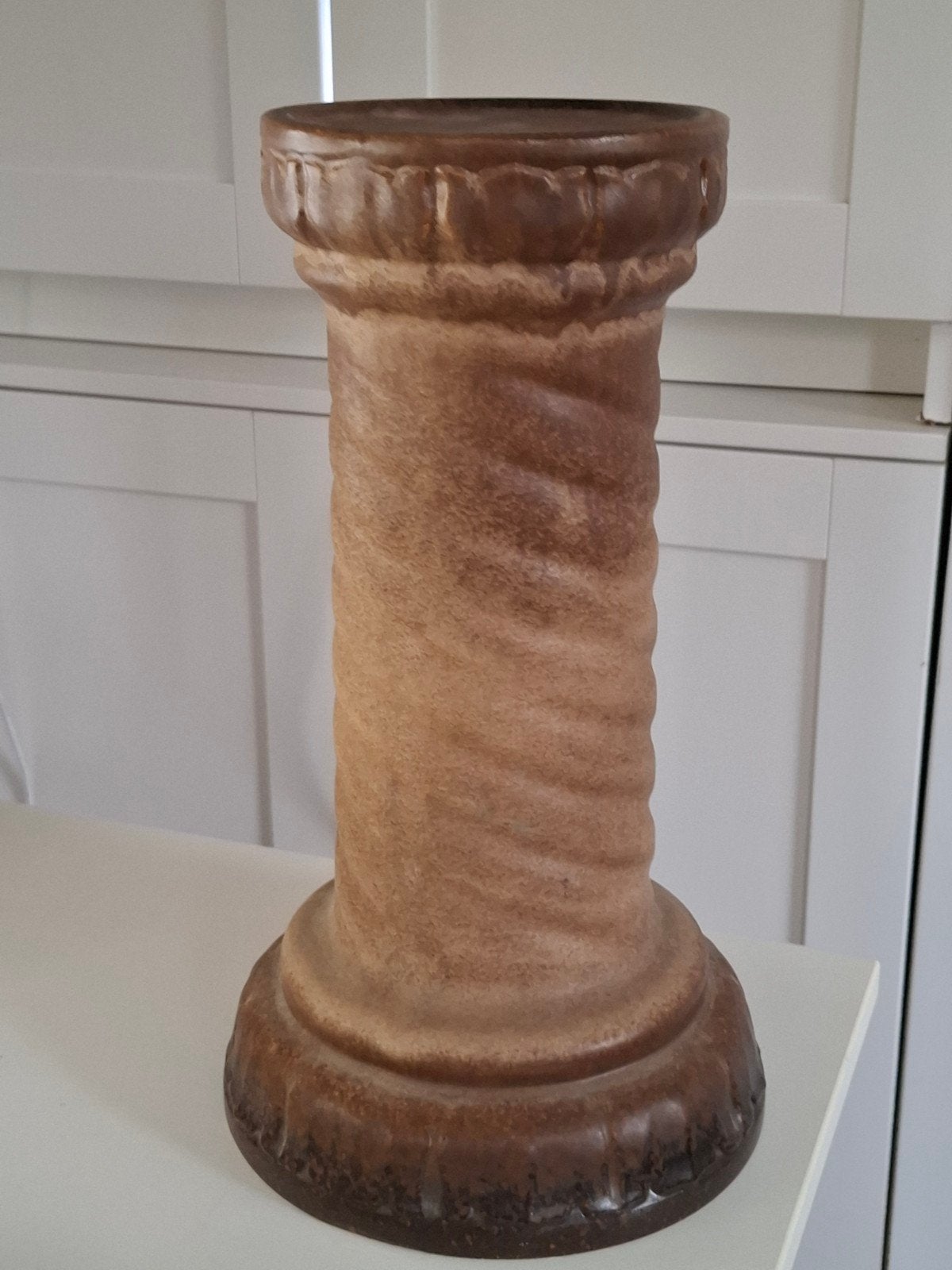 Vintage Keramieken Plantenzuil voor Bloempot, Huis en Inrichting, Woonaccessoires | Zuilen en Pilaren, Ophalen of Verzenden
