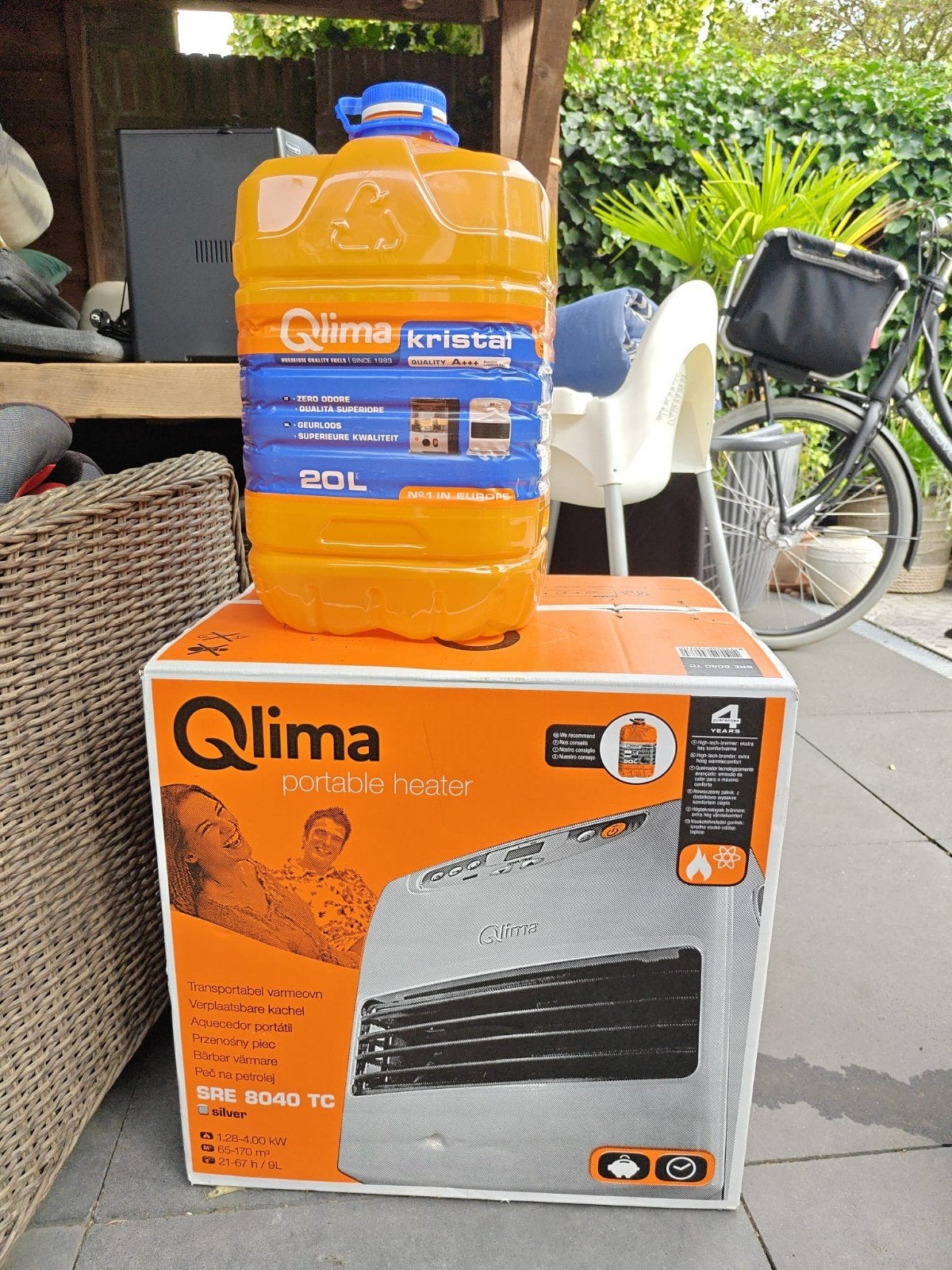 Qlima Laserkachel Petroleumkachel, Ophalen, Overige brandstoffen, Nieuw, Petroleumkachel