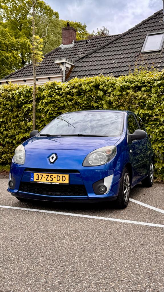 Renault Twingo Airco 1.2 16V 2008 Blauw, Auto's, Renault, Voorwielaandrijving, Twingo, 31 €/maand, 4 cilinders