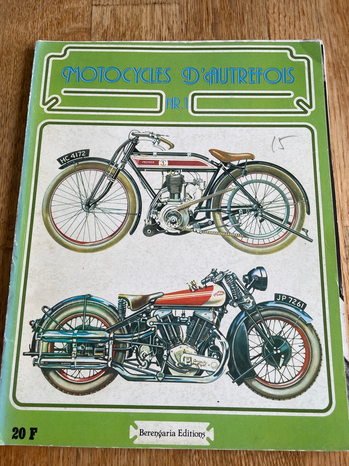 Motocycles d'Autrefois Nr. 1 - Vintage Motorfiets Boek, Ophalen of Verzenden, Gelezen, Algemeen