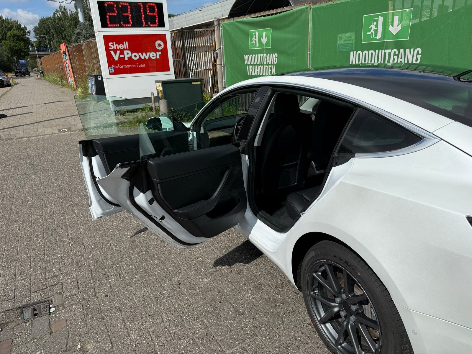 Tesla Model 3 2019 Wit long range, Automaat, 1831 kg, Wit, Elektrisch