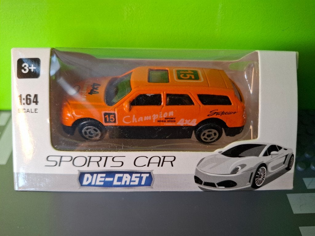 Onbekend - Dodge Magnum [oranje] 1/64 MIB, Ophalen of Verzenden, Nieuw, Auto