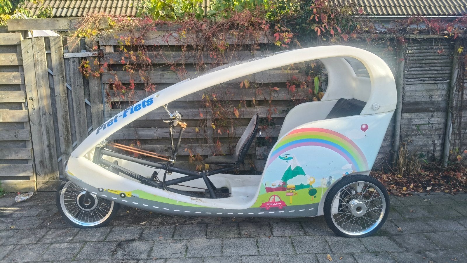 Pret-Fiets / Fietstaxi / Riksja, Ophalen, Gebruikt, 80 kg of meer