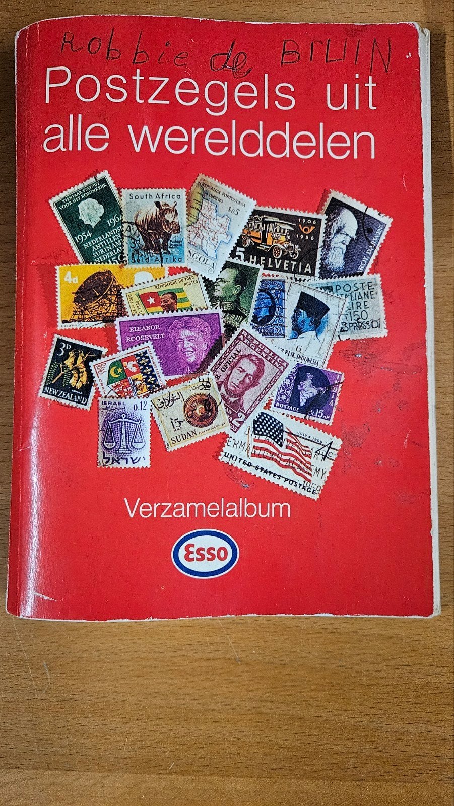 Esso verzamelalbum met nog wat ongeopende zakjes uit alle we, Ophalen of Verzenden, T/m 1940, Gestempeld