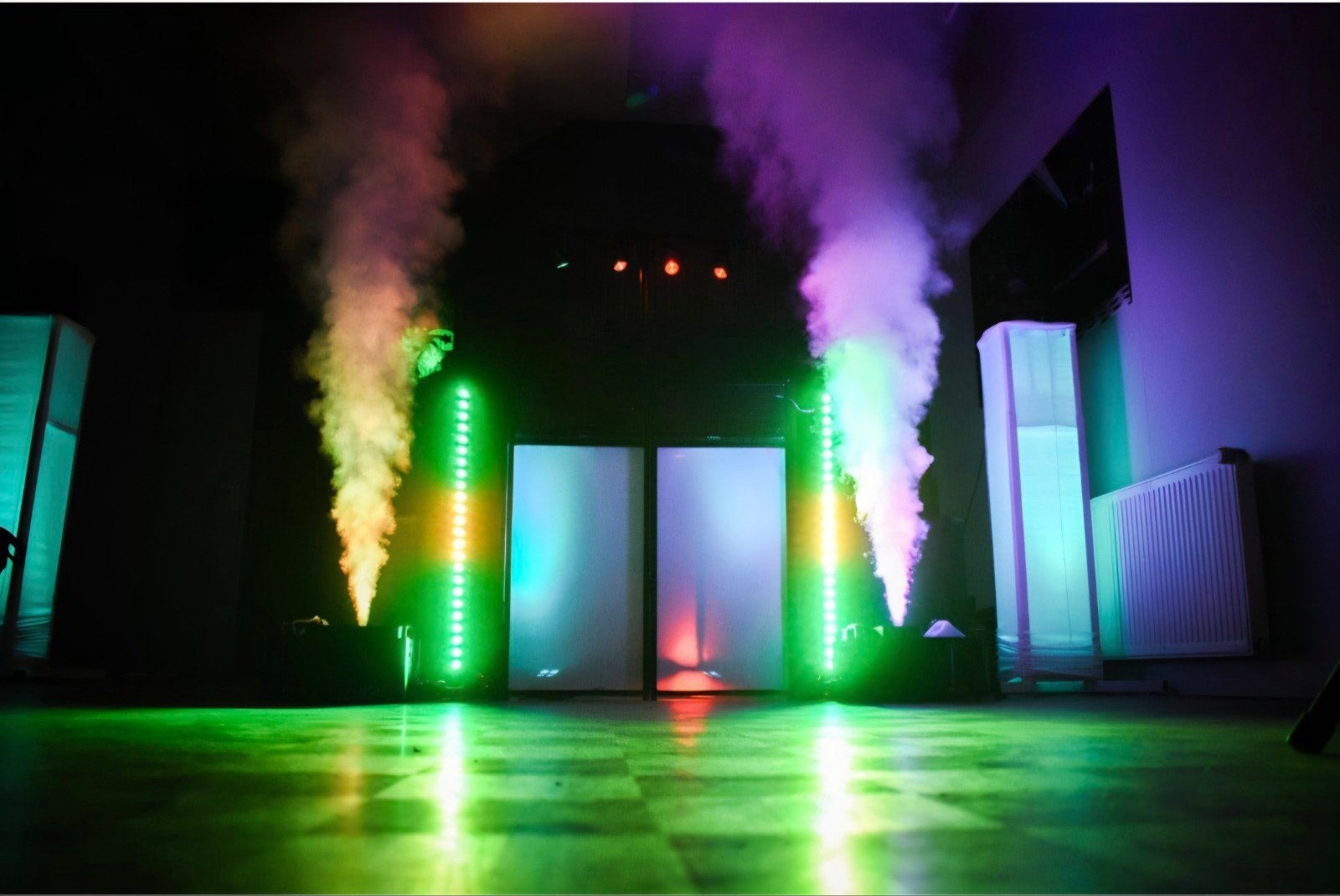 Rookmachine huren  BeamZ S700LED, BLAZE2200 & Low Fogger |, Ophalen of Verzenden