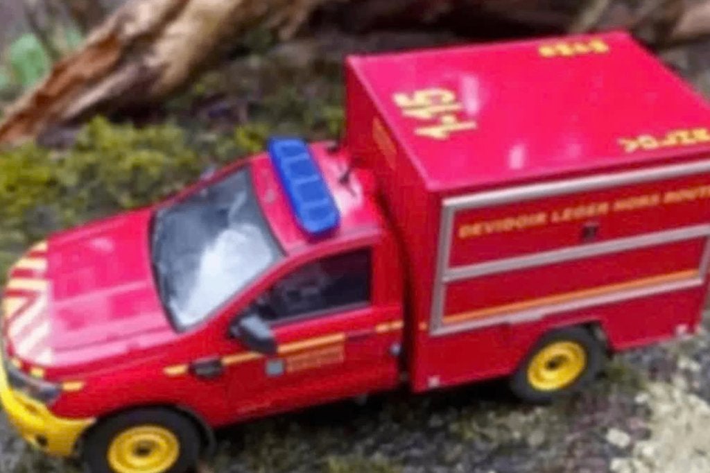 Ford Ranger VDLHR SPAC BRANDWEER schaal 1/43 # 58, Hobby en Vrije tijd, Ophalen of Verzenden, Nieuw, Auto, Overige merken