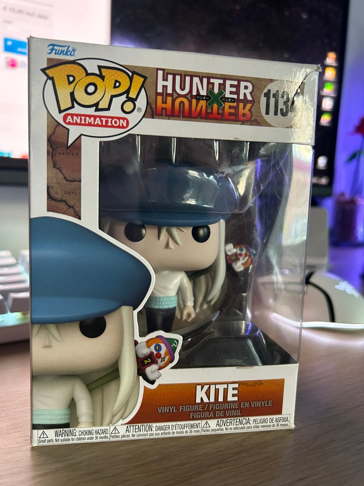 Funko Pop 1134 Kite Hunter x Hunter, Ophalen of Verzenden, Zo goed als nieuw