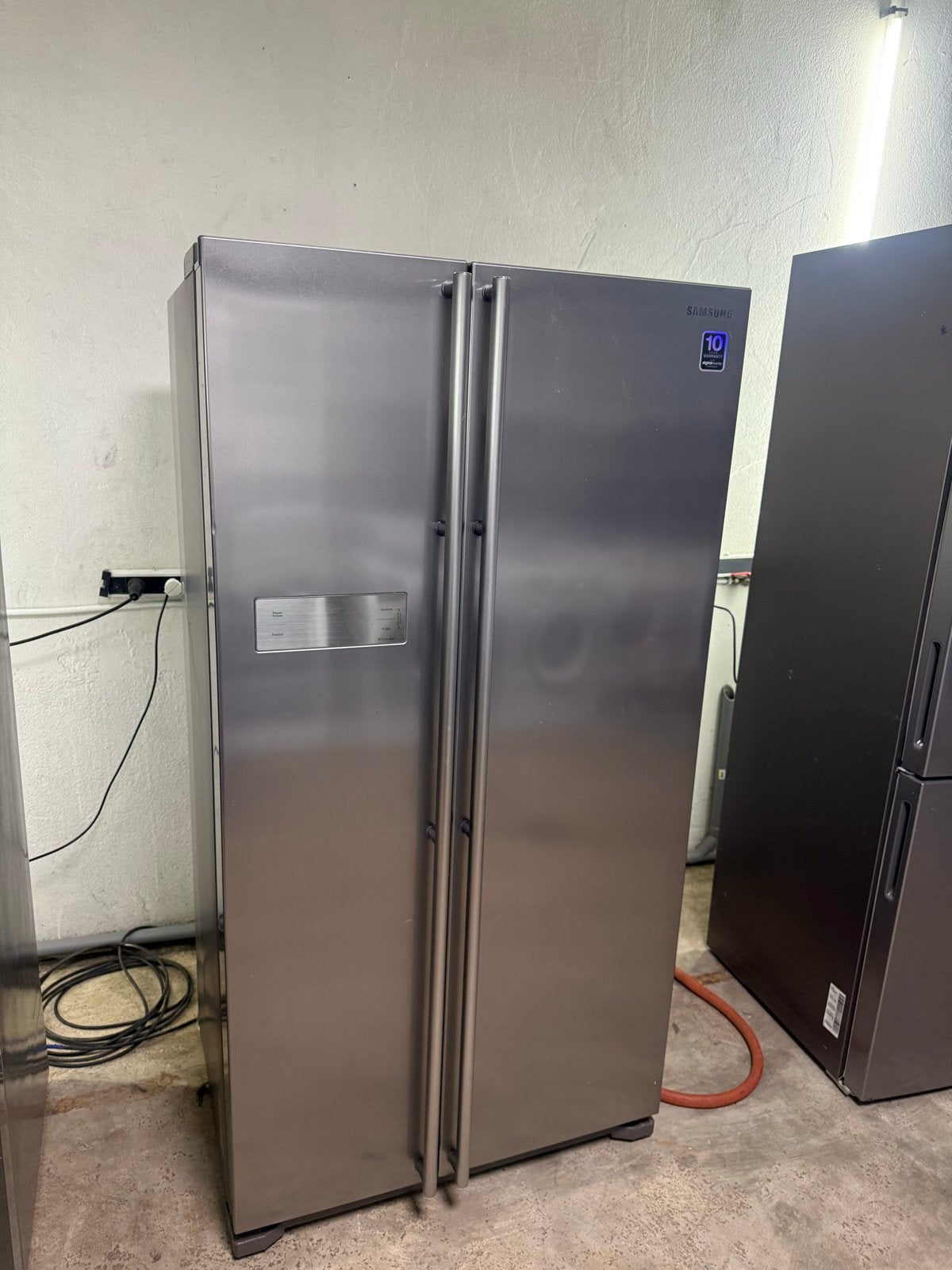 Ruime Samsung Amerikaanse koelkast A+++, Witgoed en Apparatuur, Koelkasten en IJskasten, Ophalen, Gebruikt, 200 liter of meer