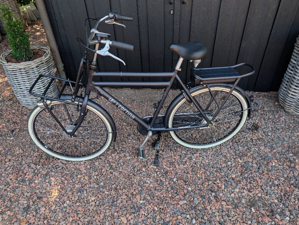Cortina electrische heren fiets Ecomo Transporter, 59 cm of meer, Ophalen, Zo goed als nieuw, Cortina