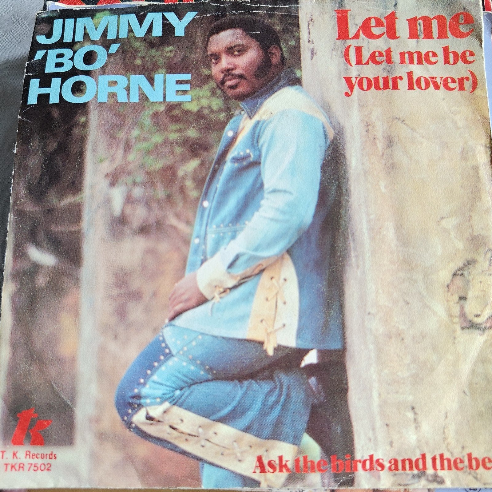 Jimmy 'Bo' Horne - Let Me (Let Me Be Your Lover) Single, Cd's en Dvd's, Ophalen of Verzenden, Gebruikt, 7 inch