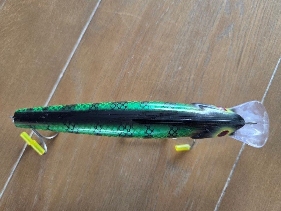 Musky Mania Ernie 9inch Perch., Ophalen of Verzenden, Zo goed als nieuw, Overige typen
