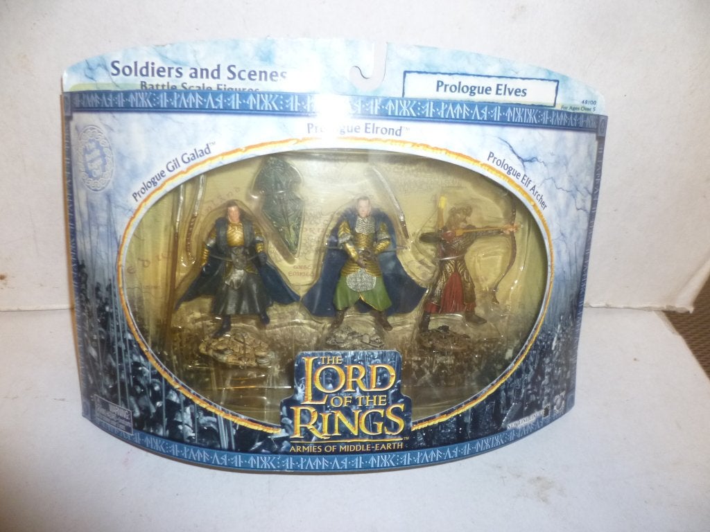 Lord of the Rings 2004 Gil Galad Elrond Elf Archer figuurtje, Ophalen of Verzenden, Nieuw, Actiefiguurtje