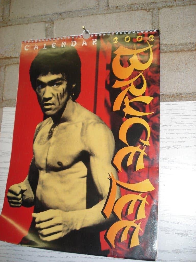 Bruce Lee Kalender 2002    Nieuwstaat, Ophalen of Verzenden, Zo goed als nieuw, A1 t/m A3, Film en Tv