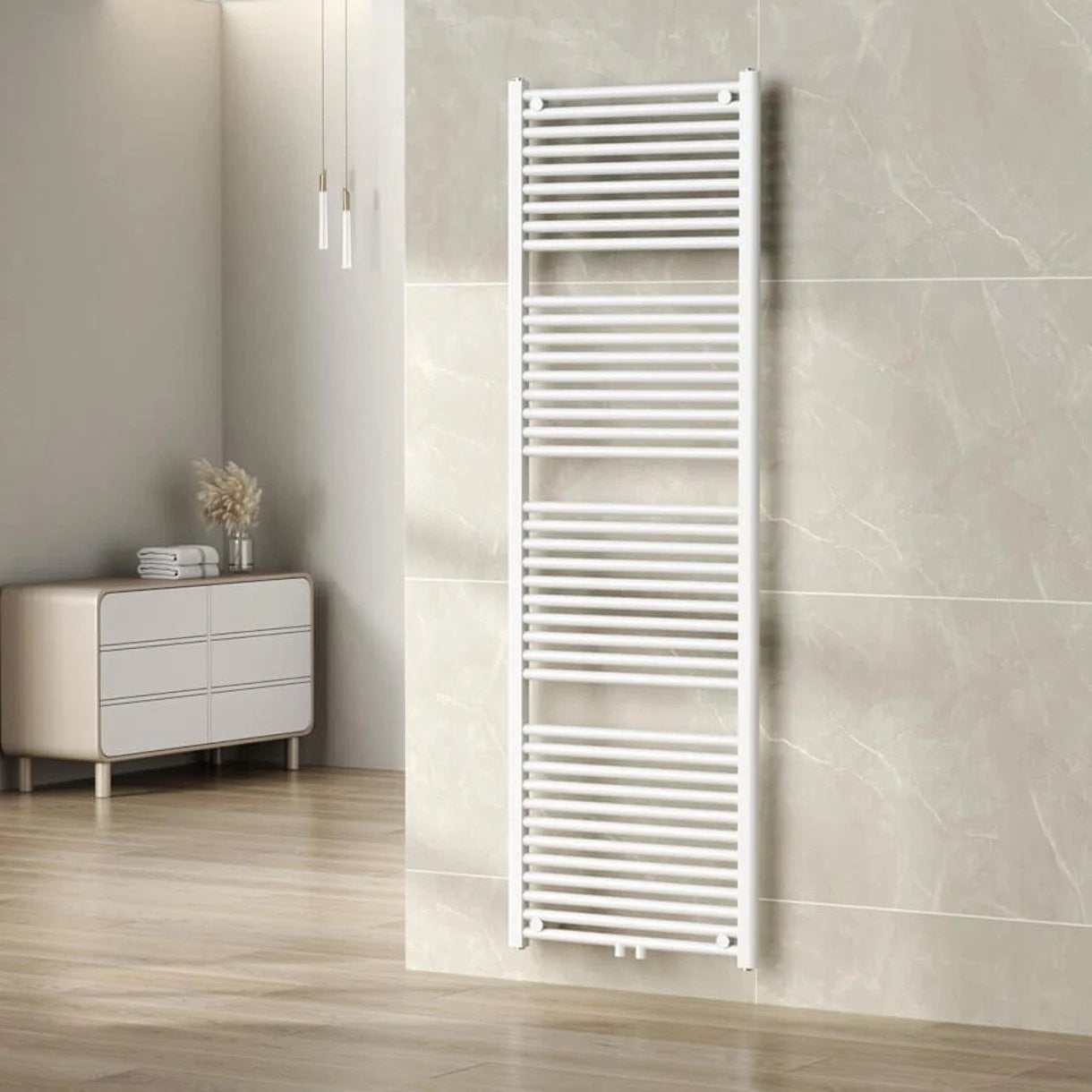Nieuw! Radiator 181,7x45cm glans wit cv, Ophalen, Doos, Minder dan 35 cm, Zo goed als nieuw
