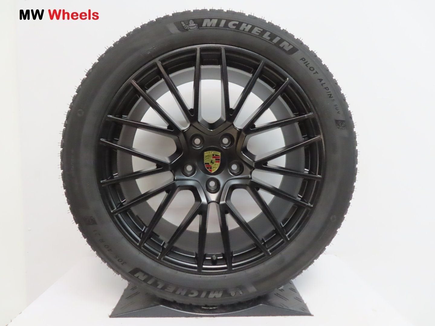 Originele Porsche Cayenne coupe 21 inch velgen winterbanden, -, 285 mm, -, Banden en Velgen