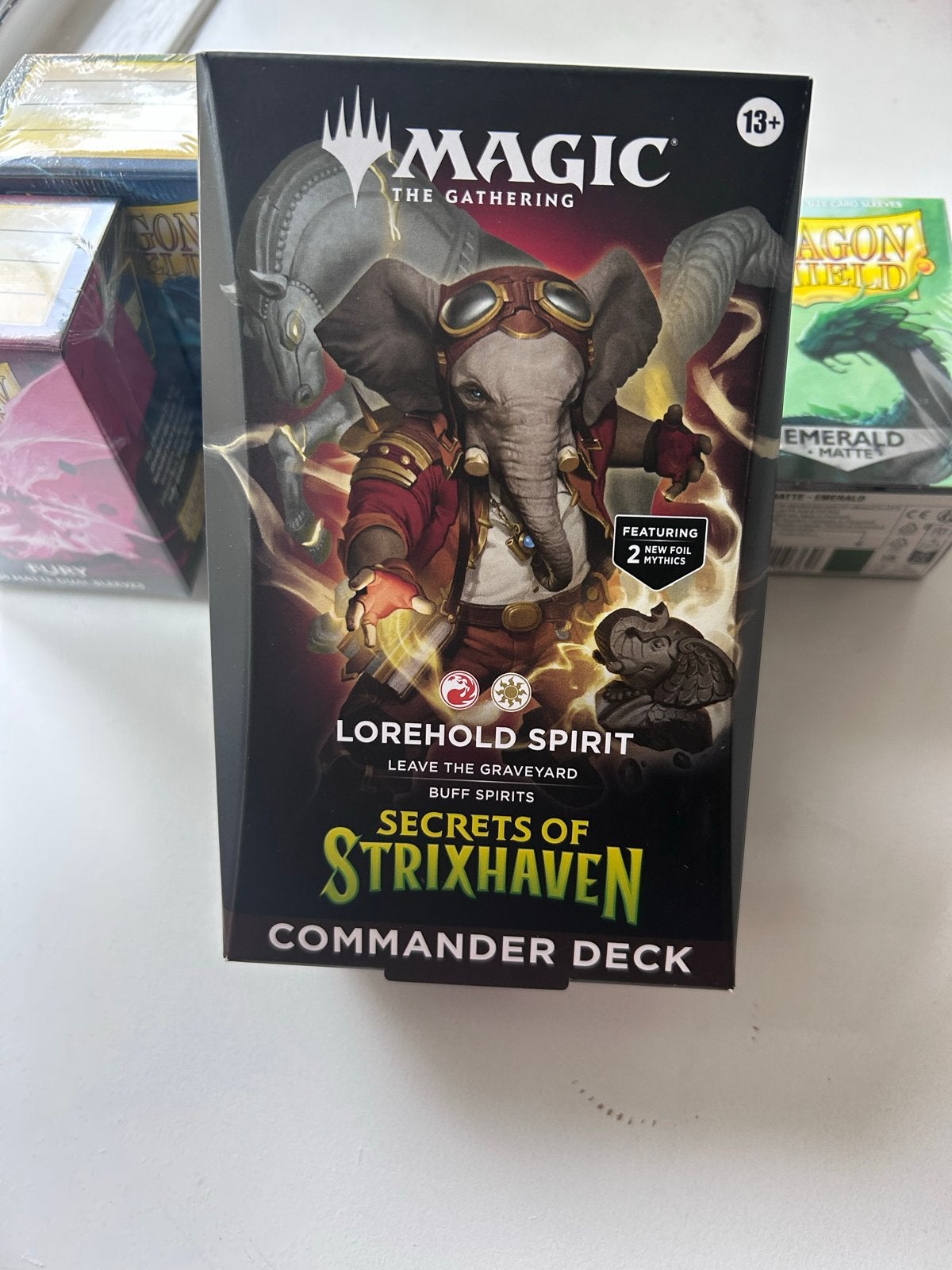 Magic The Gathering: Lorehold Spirit Commander Deck, Ophalen of Verzenden, Nieuw, Speeldeck