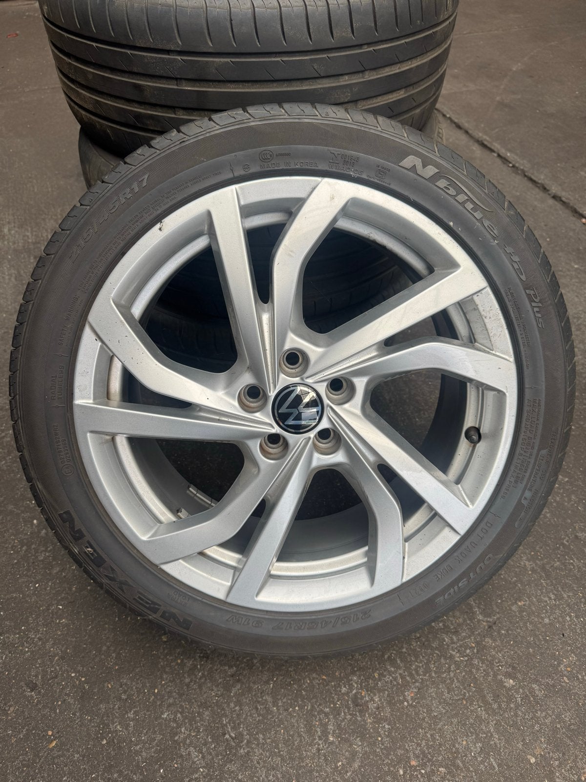 VW Polo 2G Facelift Tortosa 17 Inch Velg orignele, Ophalen, Banden en Velgen, 17 inch, Personenwagen