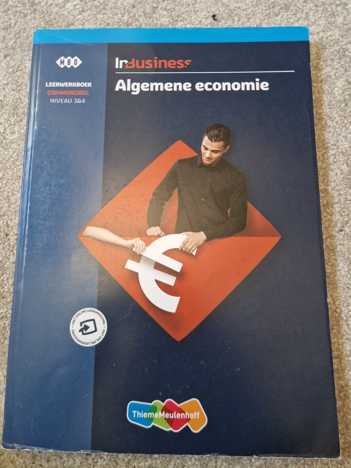Algemene Economie MBO Niveau 3 & 4 - InBusiness, Ophalen of Verzenden, Zo goed als nieuw, MBO, Inge Berg, Henk Tijssen
