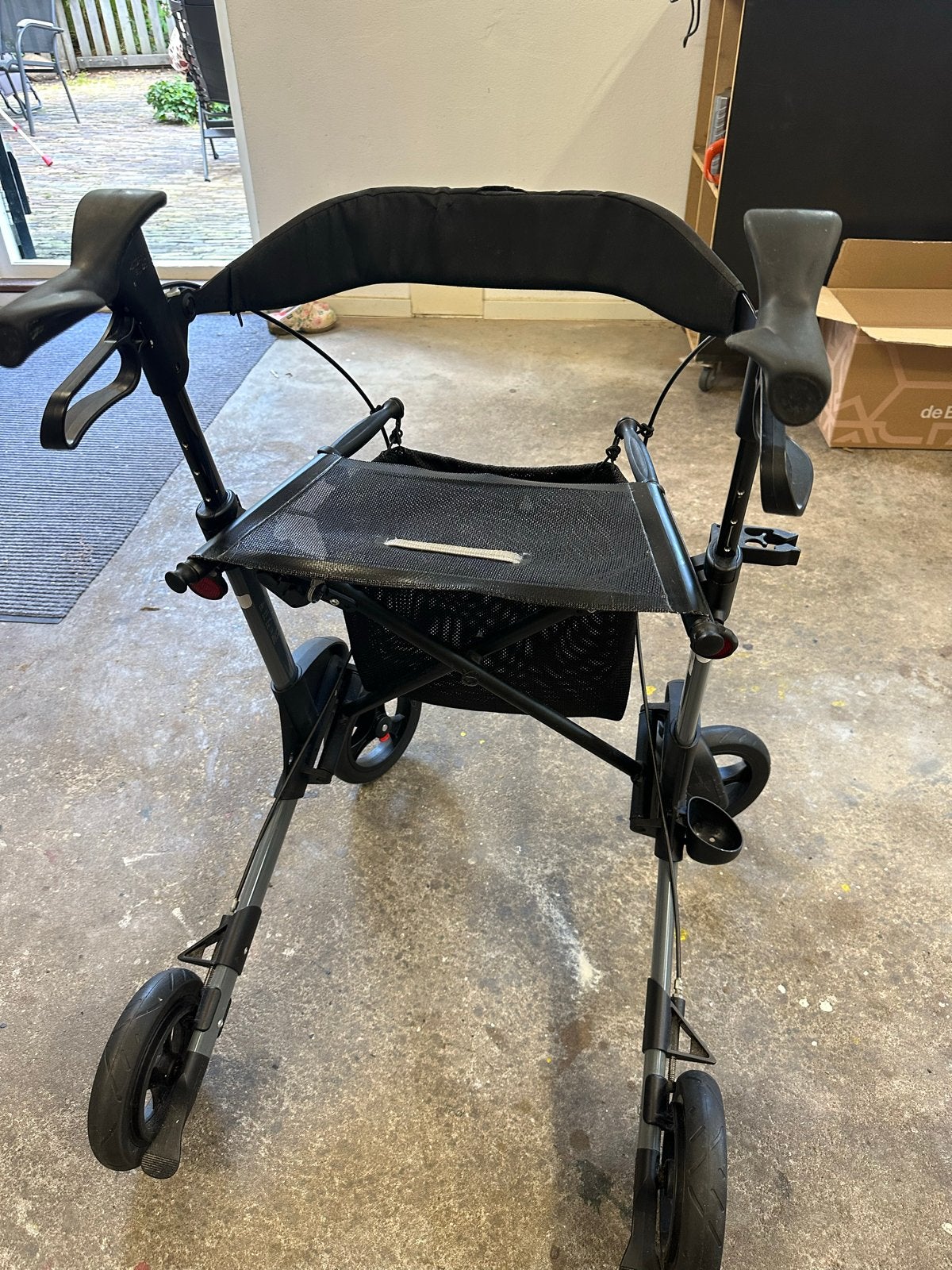 Rollator Topro Troja 5G medium, Diversen, Rollators, Ophalen, Opvouwbaar, Zo goed als nieuw