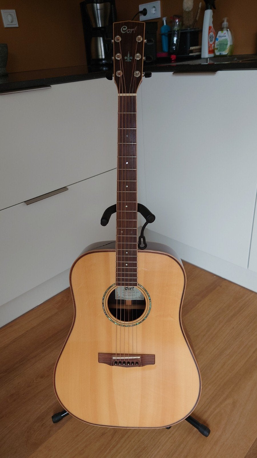 Cort Earth AS5 Nat akoestische gitaar, Ophalen, Zo goed als nieuw, Western- of Steelstringgitaar