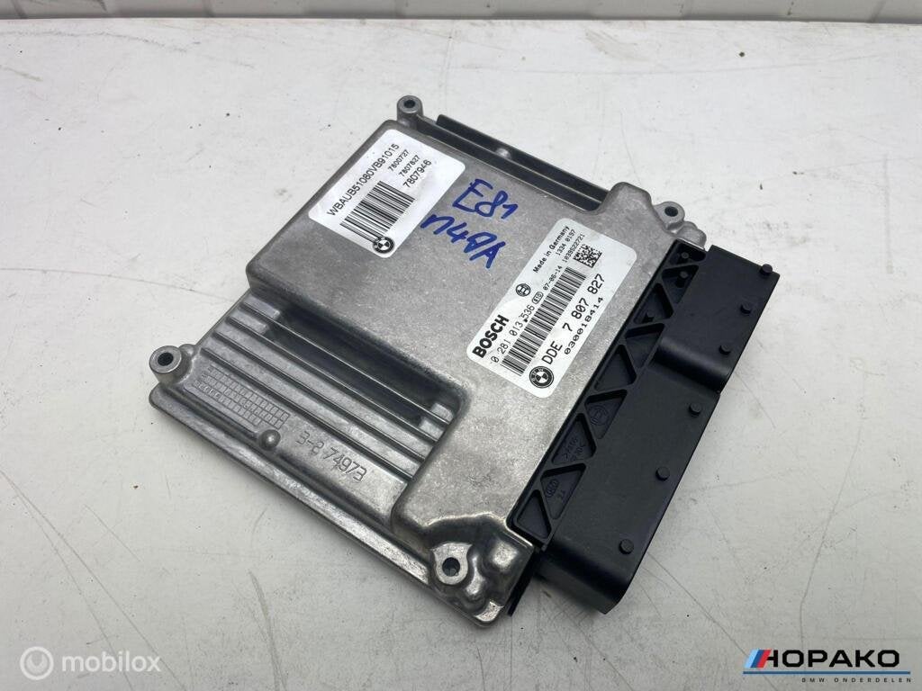 ECU / Motorcomputer BMW 3/1 serie N47 | 7807827, Gebruikt, Einsteinlaan 5, rijswijk, Bmw, Ophalen of Verzenden