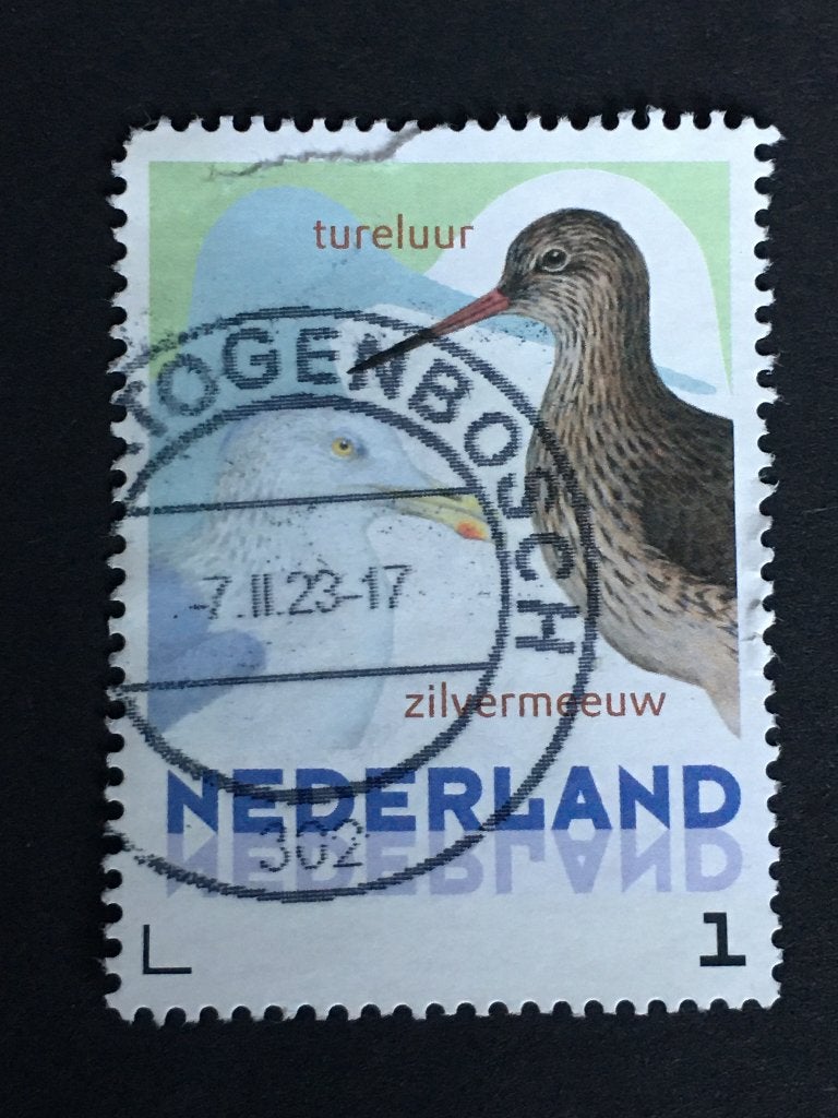 2524 Persoonlijke - Tureluur **B-KEUS** - gestempeld, Ophalen of Verzenden, Na 1940, Gestempeld