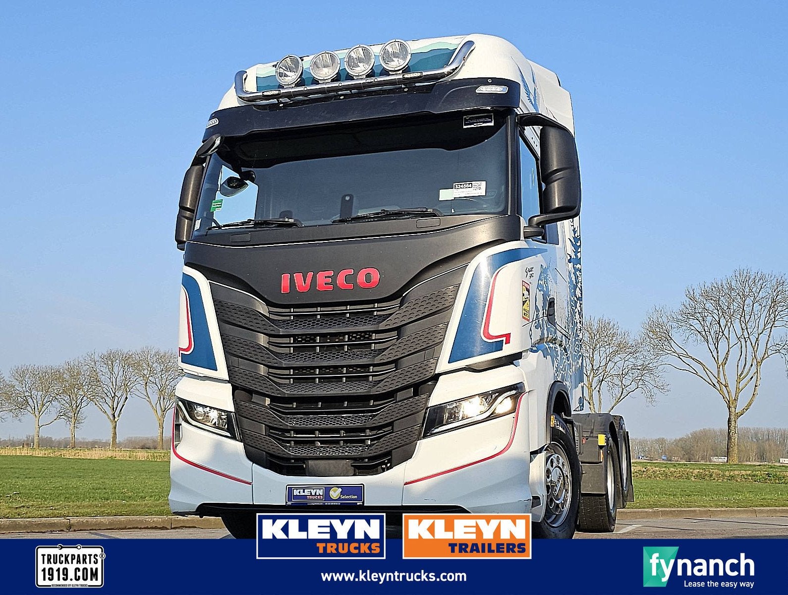 IVECO S-WAY AS260S57 570 6x2 intarder, Automaat, Euro 6, Iveco, Wit