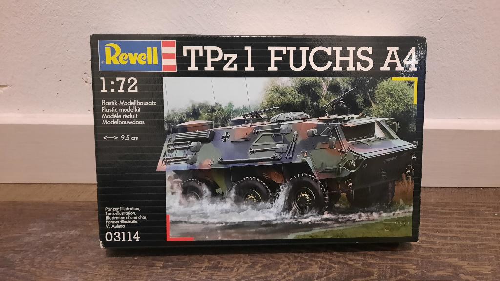 Revell 03114 TPz 1 Fuchs A4 1:72 Modelbouw Personnel Carrier, 1:50 of kleiner, Revell, Overige typen, Nieuw