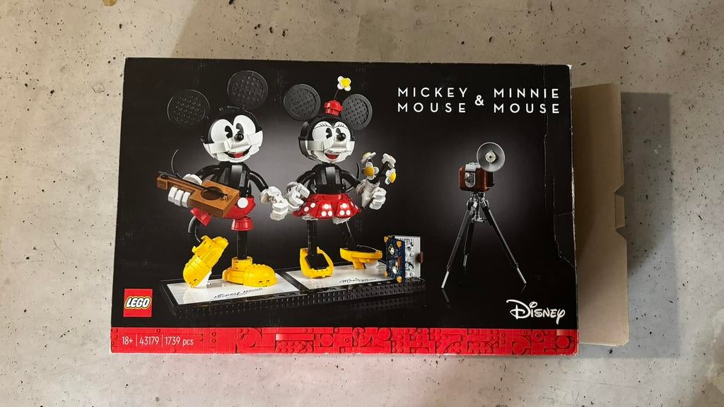 43179 Mickey & Minnie Mouse, Lego, Compleet, Ophalen of Verzenden, Zo goed als nieuw