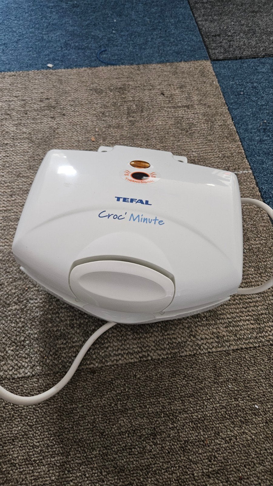 Tefal Croc' Minute wafelijzer - Zo goed als nieuw, Verzenden, Zo goed als nieuw