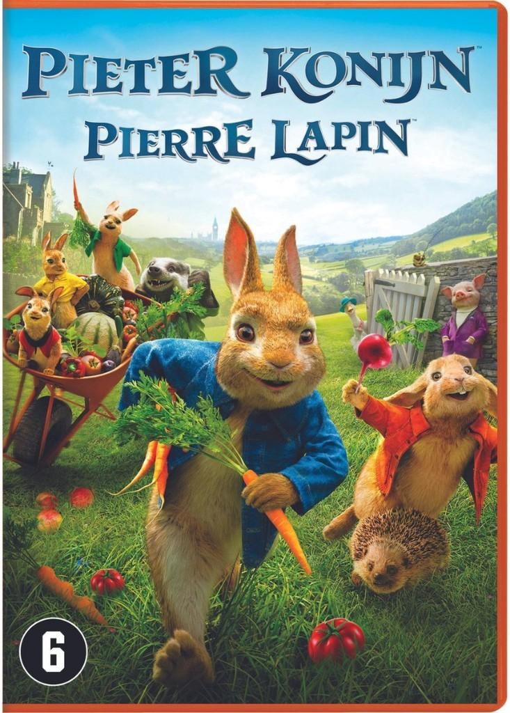 DVD Pieter Konijn, Vanaf 6 jaar, Ophalen of Verzenden, Gebruikt, Film