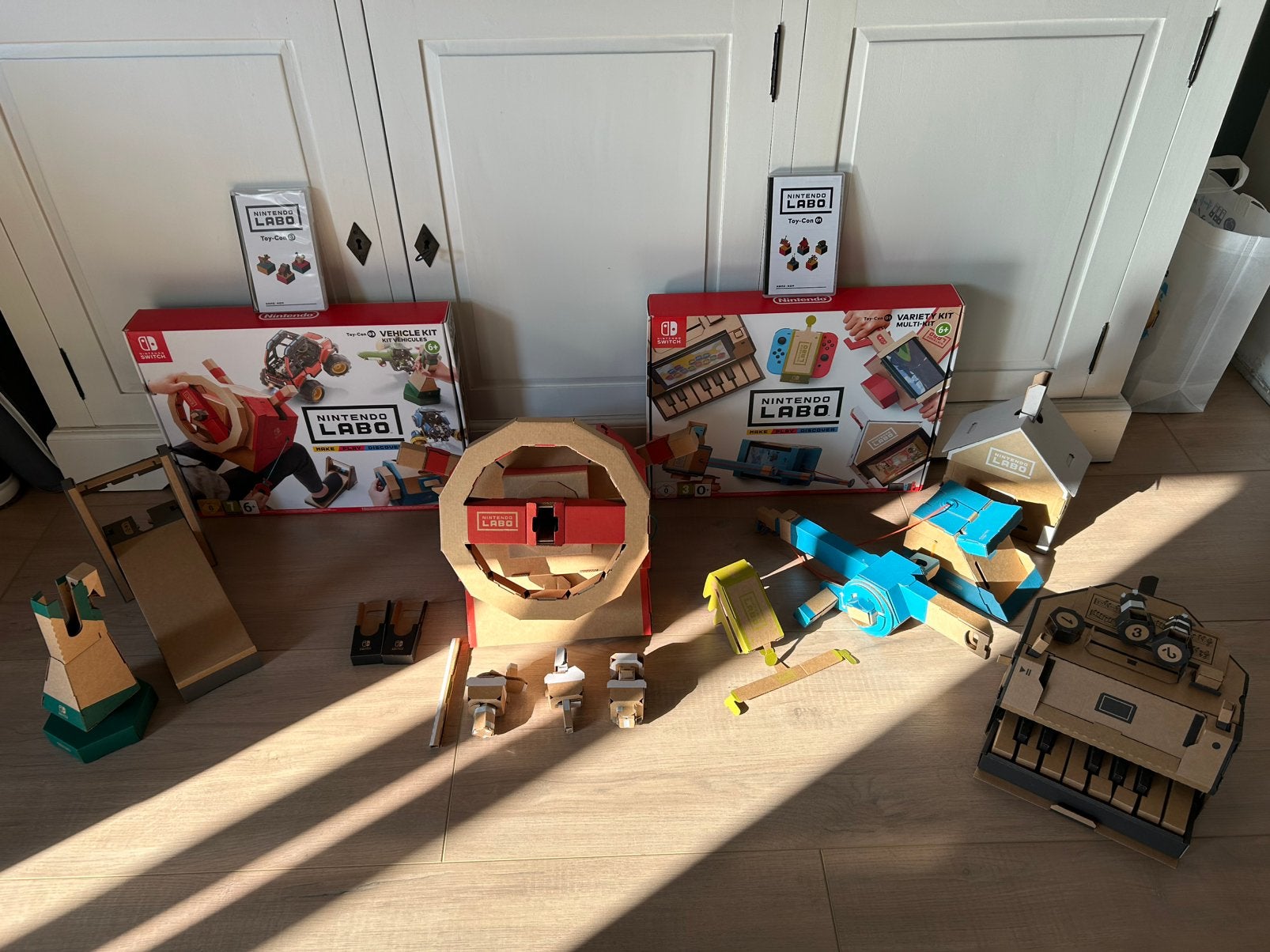 Nintendo switch labo vehicle kit en variety kit, Spelcomputers en Games, 1 speler, Ophalen of Verzenden, Zo goed als nieuw, Vanaf 7 jaar