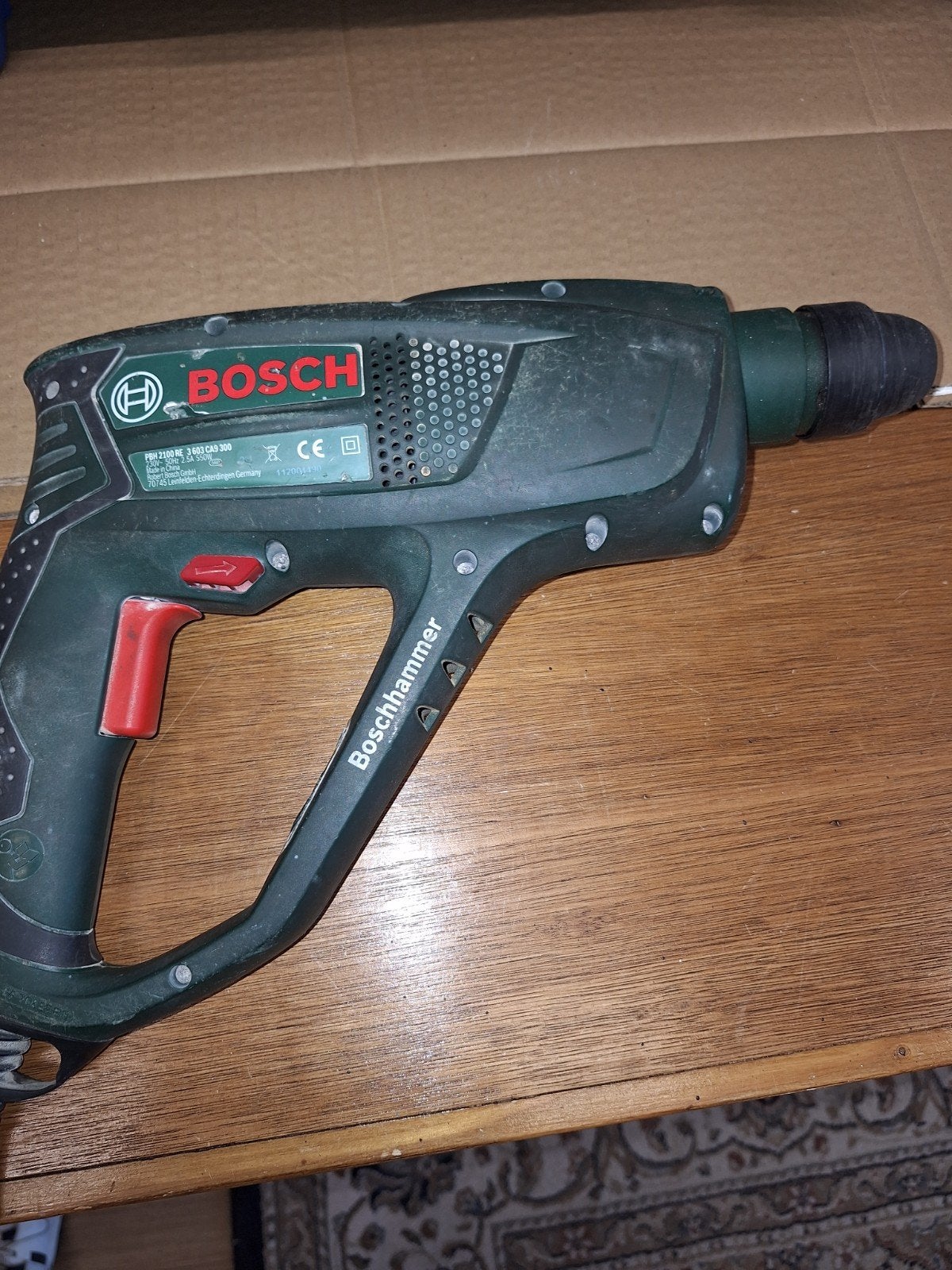bosch boormachine boorhamer  met diverse boren etc., Ophalen, Boor- en/of Breekhamer