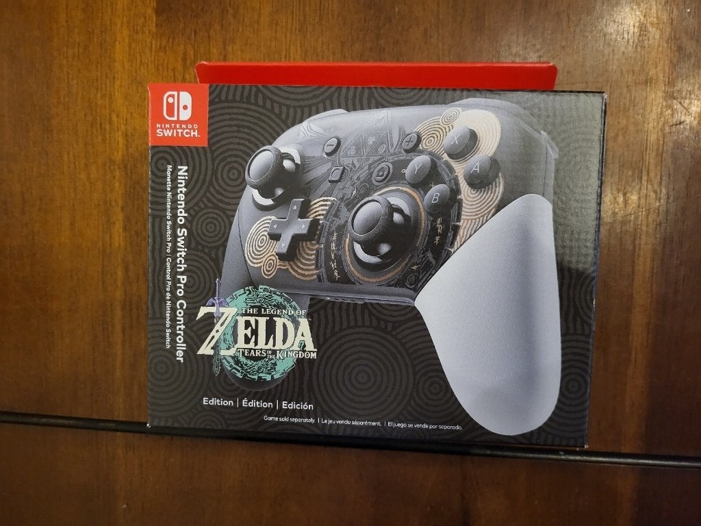 Nintendo Switch Pro Controller  - Zelda Tears of the Kingdom, Overige controllers, Nieuw, Ophalen of Verzenden, Draadloos