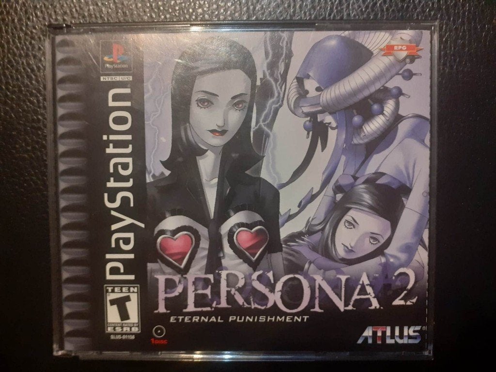 Persona 2 voor Ps1, Ophalen, 1 speler, Zo goed als nieuw, Role Playing Game (Rpg)