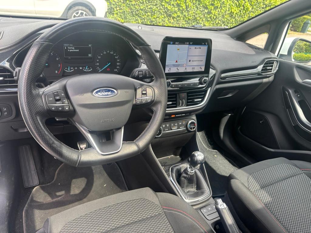 Ford FIESTA 1.0 EcoBoost ST-Line | Cruise control | Climate, Voorwielaandrijving, Stof, Gebruikt, Euro 6