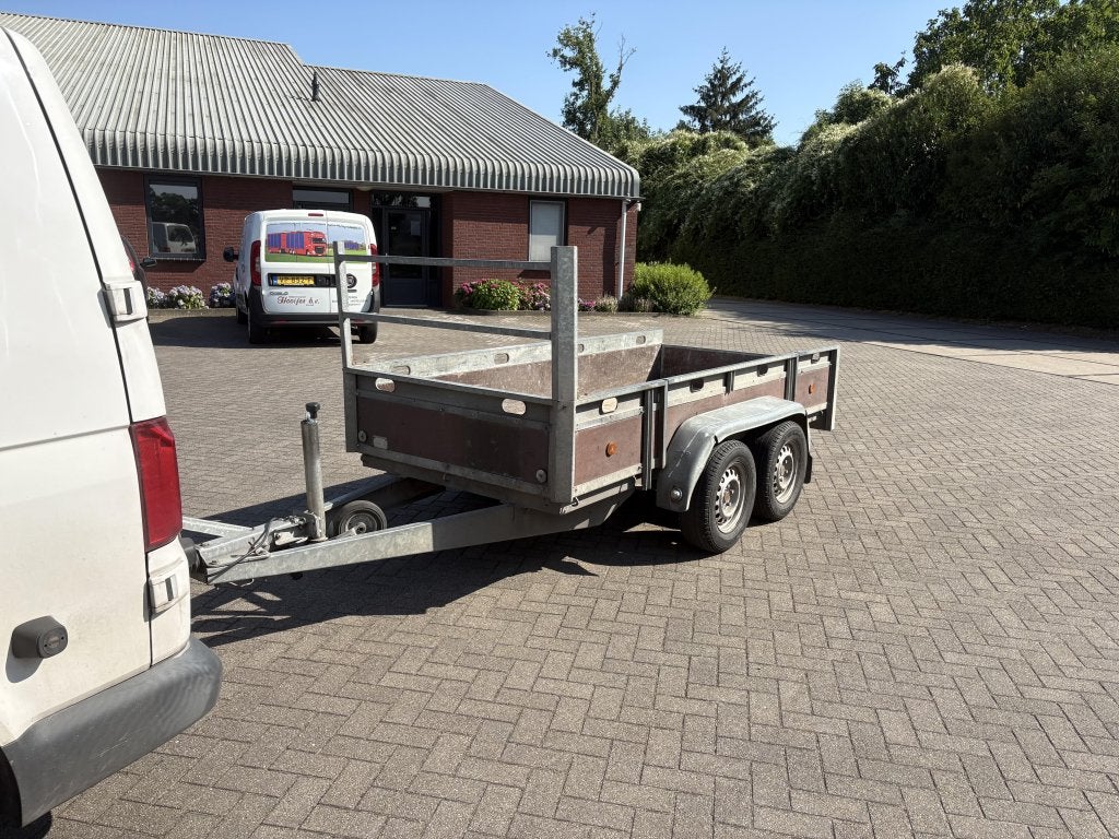 TOP Bakwagen 300x130cm 2000kg bj 2000 aanhanger aanhangwagen, Gebruikt