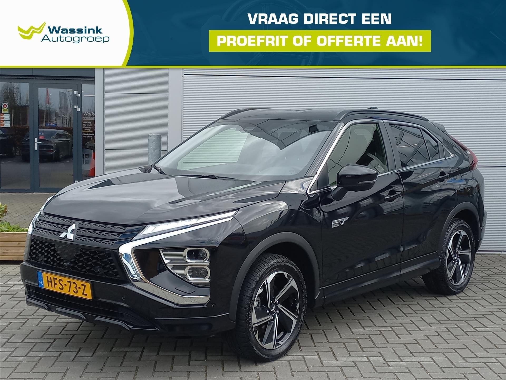 Mitsubishi Eclipse Cross 2.4 PHEV S-AWC Automaat Business Ex, Automaat, 4 cilinders, Zwart, Bedrijf