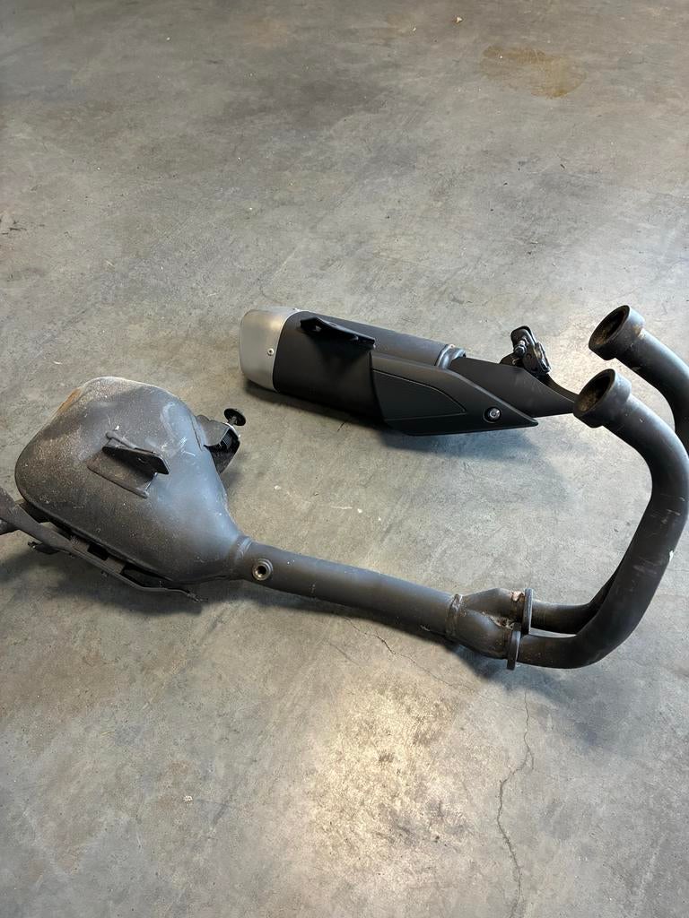 Yamaha YZF R3 originele uitlaat, Ophalen of Verzenden, Gebruikt